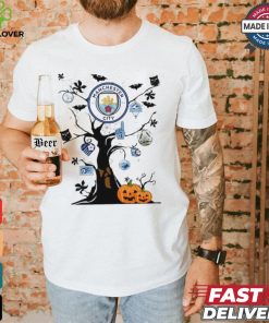 Manchester City Halloween Hanging Tree Spooky T Shirt