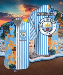 Manchester City Hawaiian Shirt & Short Aloha Beach Summer For Men Women