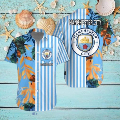 Manchester City Hawaiian Shirt & Short Aloha Beach Summer For Men Women