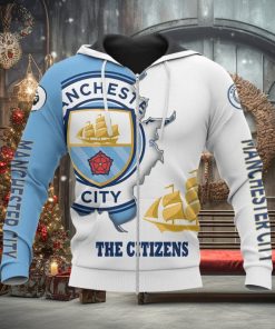 Manchester City The Citizens Zip Up Hoodie