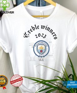 Manchester City Treble Winners 2023 T shirt