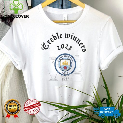 Manchester City Treble Winners 2023 T shirt