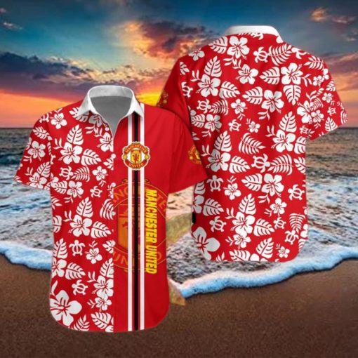 Manchester United All Over Printed Hawaiian Shirt