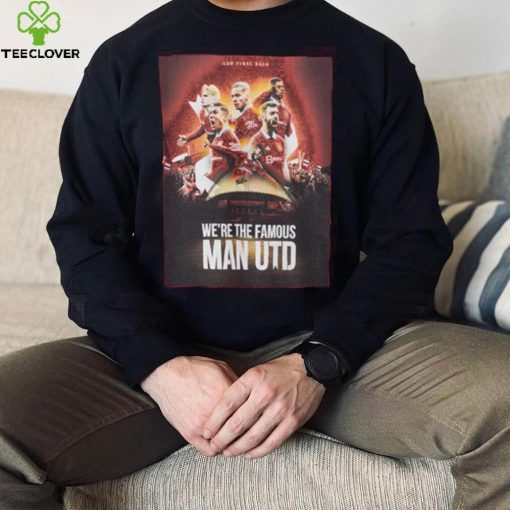 Manchester United FA Cup Road To Final Mens Montage T Shirt