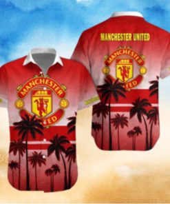 Manchester United FC Summer Beach Shirt and Shorts Full Over Print