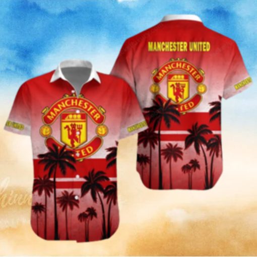 Manchester United FC Summer Beach Shirt and Shorts Full Over Print