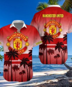 Manchester United FC Summer Beach Shirt and Shorts Full Over Print