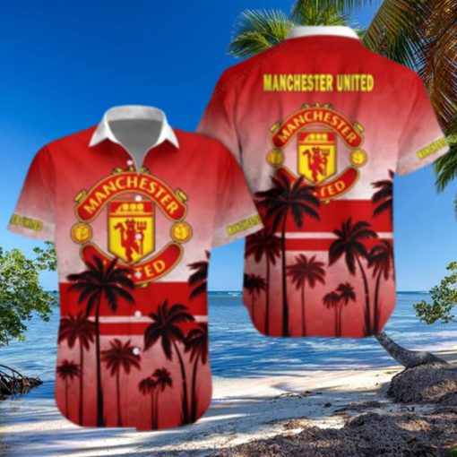 Manchester United FC Summer Beach Shirt and Shorts Full Over Print