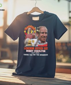 Manchester United Legends Never Die Bobby Charlton 1937 2023 Thank You For The Memories Signature T Shirt 3 Manchester United Legends Never Die Bobby Charlton 1937 2023 Thank You For The Memories Signature T Shirt
