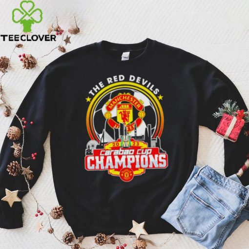 Manchester United The red Devils 2023 Carabao Cup Champions shirt