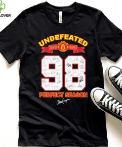 Manchester United Undefeated 1989 1999 98 Perfect Season Shirt