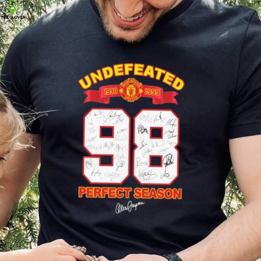 Manchester United Undefeated 1989 1999 98 Perfect Season Shirt