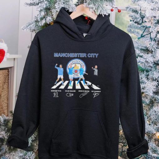 Manchester city team player abbey road signature hoodie, sweater, longsleeve, shirt v-neck, t-shirt