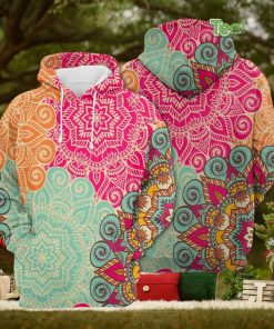 Mandala 3D Printed Hoodie Ver 2