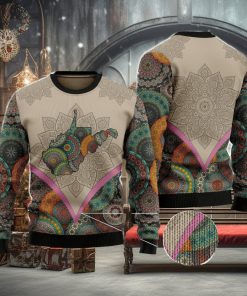 Mandala West Virginia Home Ugly Christmas Sweater Family Noel Gift