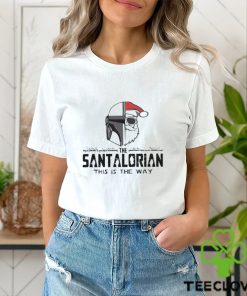 Mandalorian Santalorian Star Wars Christmas T Shirt