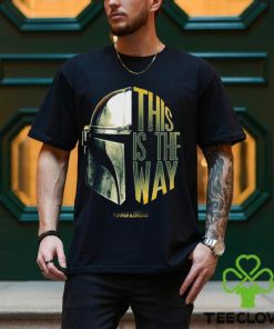 Mandalorian This Is The Way Helmet Star Wars T Shirt