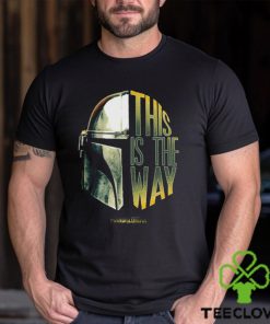 Mandalorian This Is The Way Helmet Star Wars T Shirt