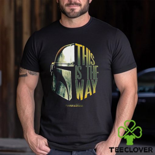 Mandalorian This Is The Way Helmet Star Wars T Shirt