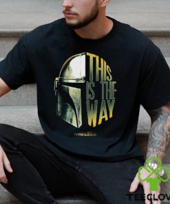 Mandalorian This Is The Way Helmet Star Wars T Shirt