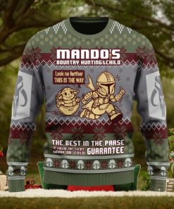 Mando’s Bountry Hunting Ugly Christmas Sweater Christmas Gift For Men And Women