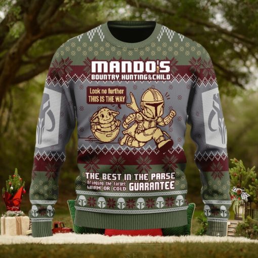 Mando’s Bountry Hunting Ugly Christmas Sweater Christmas Gift For Men And Women