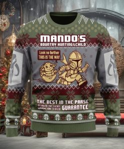 Mando’s Bountry Hunting Ugly Christmas Sweater Christmas Gift For Men And Women