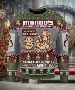 Mando’s Bountry Hunting Ugly Christmas Sweater New For Men And Women