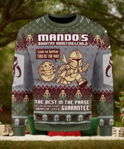 Mando’s Bountry Hunting Ugly Christmas Sweater New For Men And Women