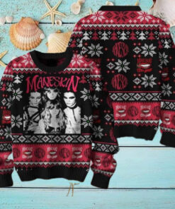 Maneskin Little Buoni Ugly Christmas Sweater Chirstmas Gifts 2024 Xmas For Family And Friends Ugly Sweater