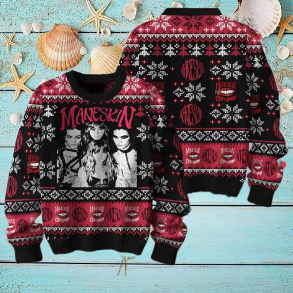 Maneskin Little Buoni Ugly Christmas Sweater Chirstmas Gifts 2024 Xmas For Family And Friends Ugly Sweater Maneskin Little Buoni Ugly Christmas Sweater Chirstmas Gifts 2024 Xmas For Family And Friends Ugly Sweater