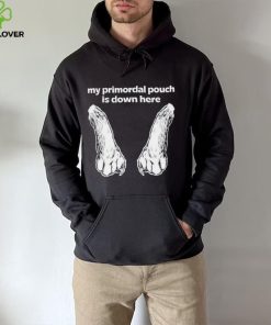 Mango island my primordial pouch is down here hoodie, sweater, longsleeve, shirt v-neck, t-shirt