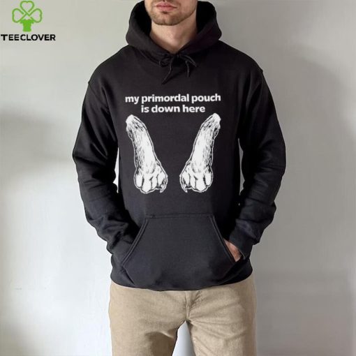 Mango island my primordial pouch is down here hoodie, sweater, longsleeve, shirt v-neck, t-shirt