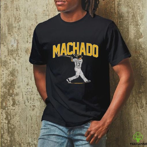 Manny Machado San Diego Padres slugger swing hoodie, sweater, longsleeve, shirt v-neck, t-shirt