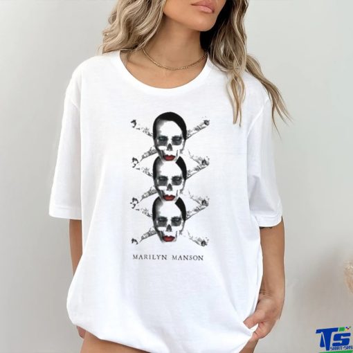 Manson Wiki Merch Store Crossbones White T Shirt