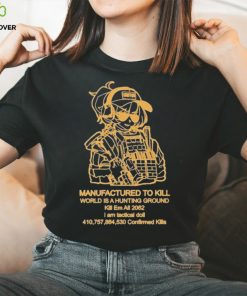 Manufactured To Kill World Is A Hunting Ground 2062 I Am Tactical Doll Shirt