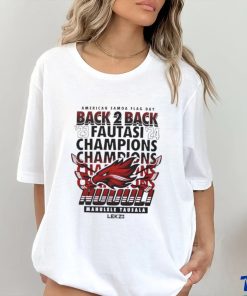 Manulele Tausala Back to Back 2024 American Samoa Flag day Fautasi Champions shirt