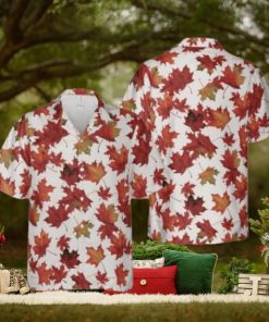 Maple Leaf Hawaiian Shirt