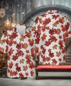 Maple Leaf Hawaiian Shirt