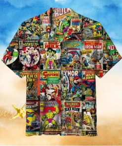 Mar vel Comics Hawaiian Shirt, Heroes Hawaiian Shirt, superhero shirt