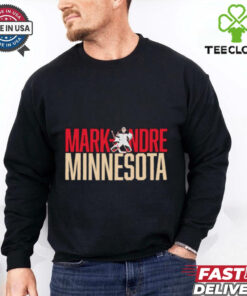 Marc Andre Fleury Minnesota Wild Hockey letter star shirt