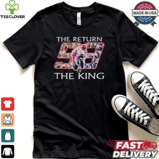 Marc Marquez Ducati Team The Return Of The King 2008 2024 T Shirt