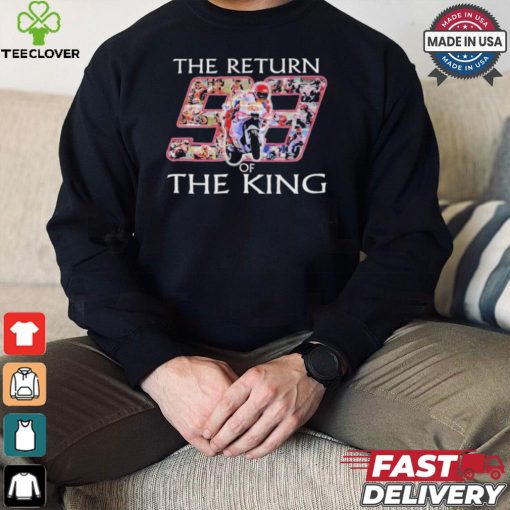 Marc Marquez Ducati Team The Return Of The King 2008 2024 T Shirt