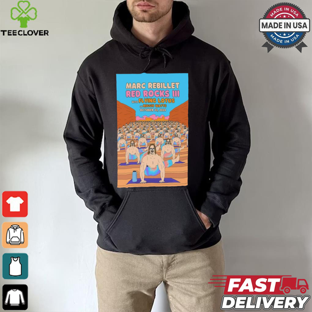 Marc Rebillet Oct 23 2024 Red Rocks Amphitheatre Morrison, CO VIP Poster Shirt Marc Rebillet Oct 23 2024 Red Rocks Amphitheatre Morrison, CO VIP Poster Shirt