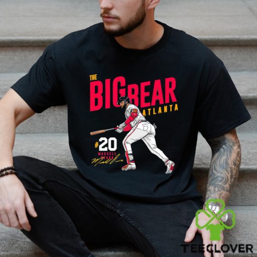 Marcell Ozuna Atlanta Braves The Big Bear Atlanta signature hoodie, sweater, longsleeve, shirt v-neck, t-shirt