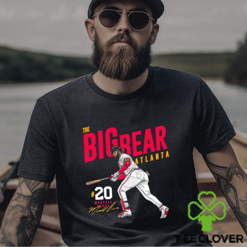 Marcell Ozuna Atlanta Braves The Big Bear Atlanta signature hoodie, sweater, longsleeve, shirt v-neck, t-shirt