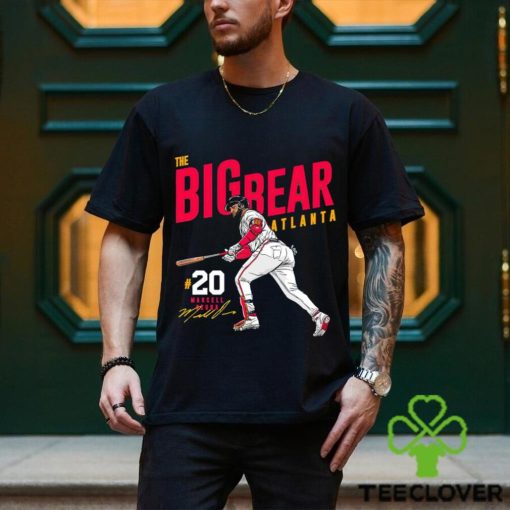 Marcell Ozuna Atlanta Braves The Big Bear Atlanta signature hoodie, sweater, longsleeve, shirt v-neck, t-shirt