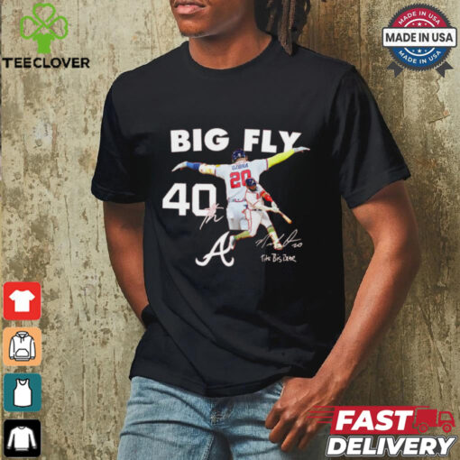 Marcell Ozuna big fly signature shirt