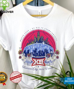 March 2024 KC Big 12 Championship XII Kansas City here I come logo shirt