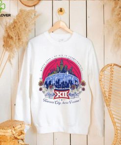 March 2024 KC Big 12 Championship XII Kansas City here I come logo hoodie, sweater, longsleeve, shirt v-neck, t-shirt